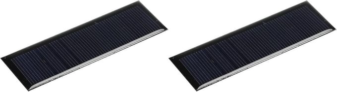 Mini Zonnepaneel Cel voor Doe-Het-Zelf Projecten 5.5V 70mA