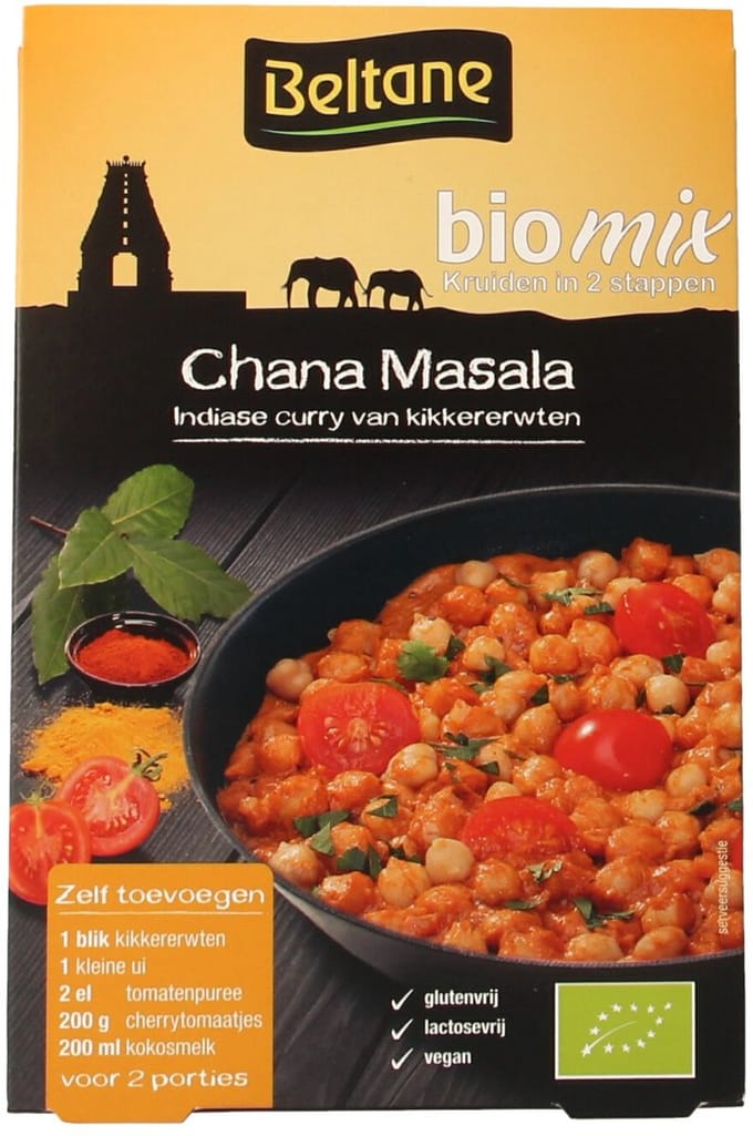 Beltane Chana masala bio 25.1 Gram