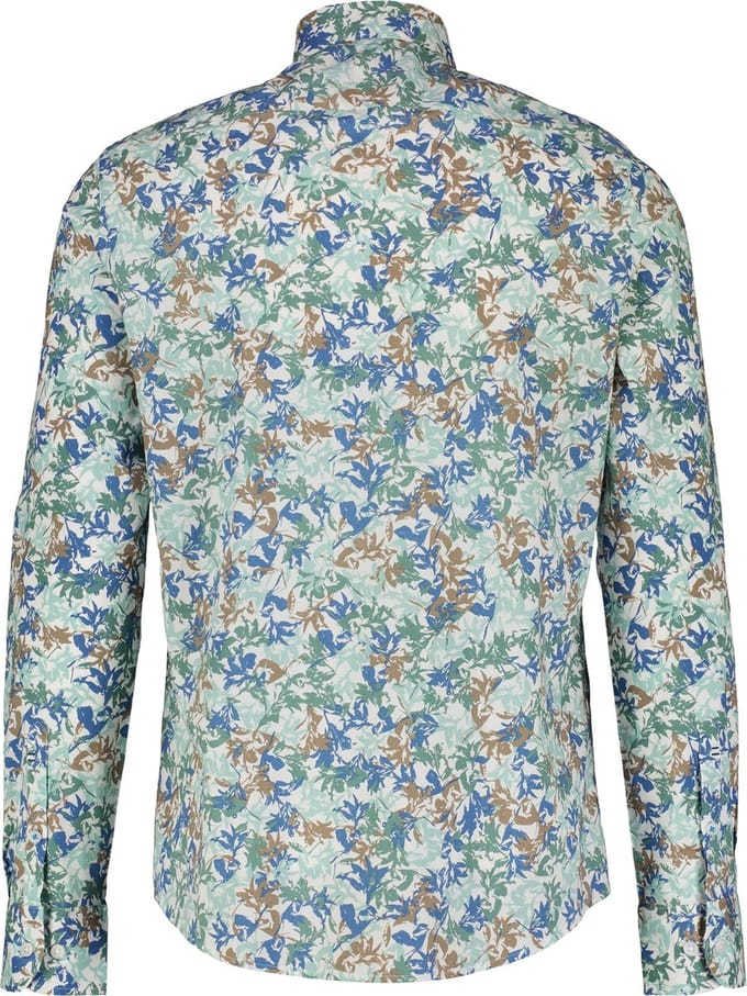 Lerros - Heren Overhemd - 24214061 - 622 Coastal Sea Blue