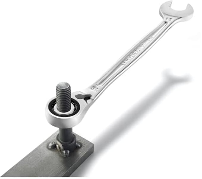 Anti Slip Combinatie Ratcheting Spanner 16mm