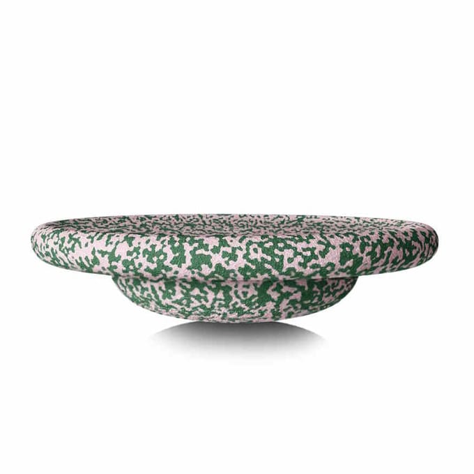 Stapelstein Special balance board dark green & blush