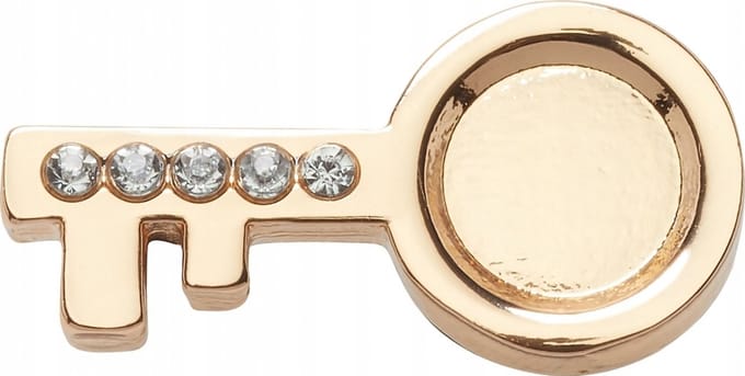 Crocs Jibbitz - Schoenaccessoire - Gold Key - Unieke Decoratie - Voor Crocs