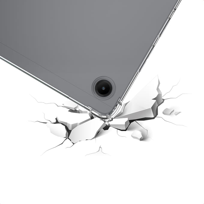 imoshion Tablet Hoes - Geschikt voor Samsung Galaxy Tab A11 Plus - Shockproof Case tablet - Transparant