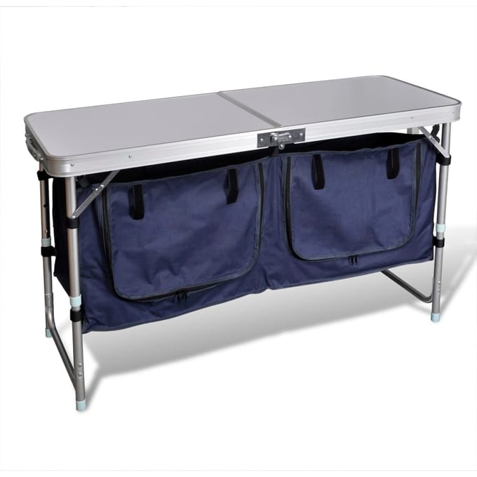 vidaXL - Campingkastje - met - aluminium - frame
