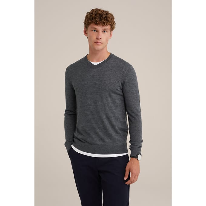 WE Fashion Pullover Blended Dark Grey Taglia: S | Maglioni a maglia Outlet | Uomo | Grigio