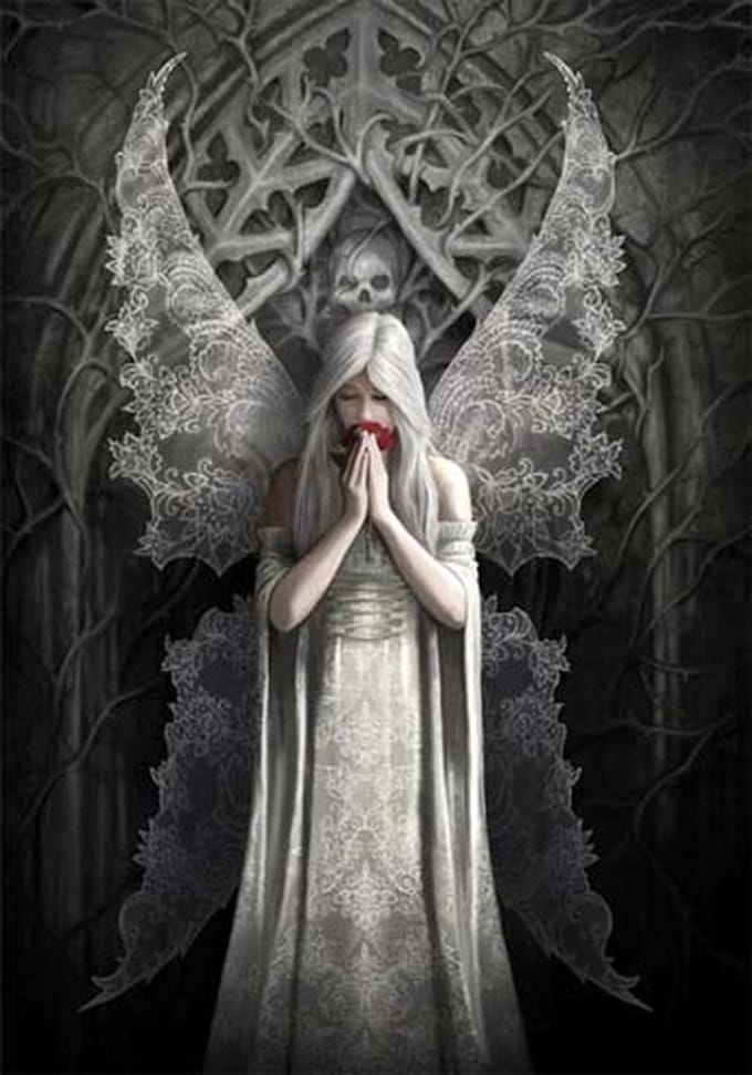 Anne Stokes Wenskaart Only Love Remains