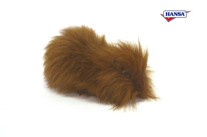 Hansa knuffel cavia - bruin - 30 cm - pluche - knuffeldier - realistische knuffels