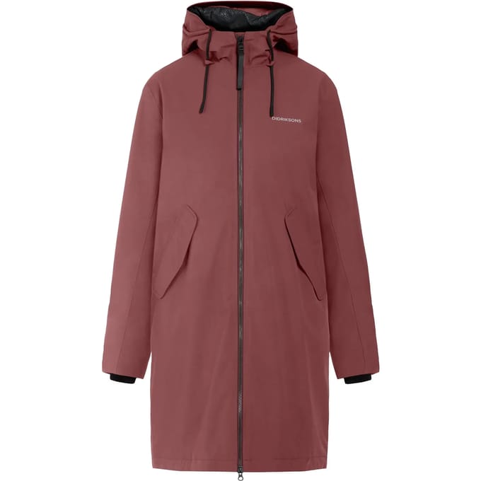 Didriksons FIA WNS PARKA Dames Outdoorjas - Old rust - Maat 38