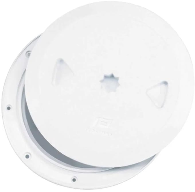 Nuova Rade Inspectieluik Wit 125 mm