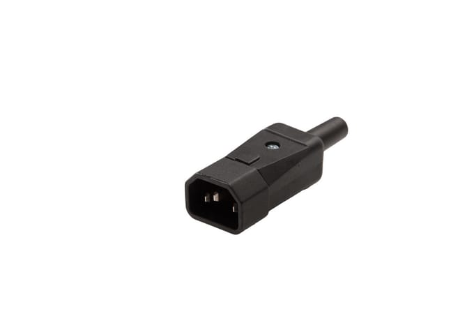 Martin Kaiser C14 IEC Voedingsconnector 10A 250V Zwart - 749/SW [2 Stuks]