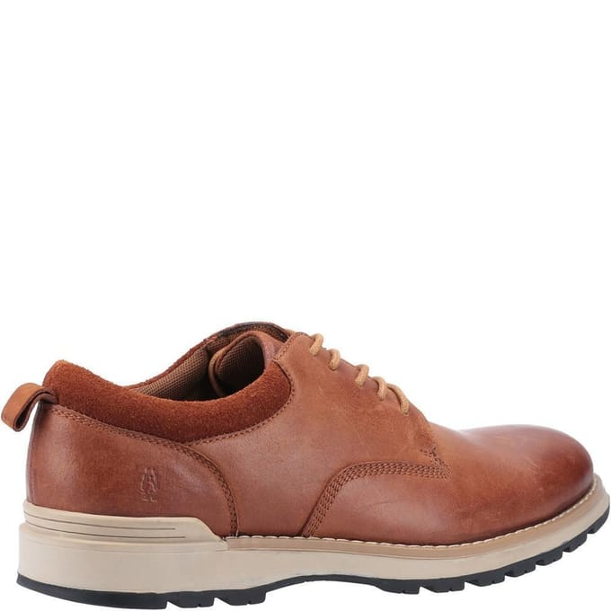 Hush Puppies Dylan leren herenschoenen (Tan)