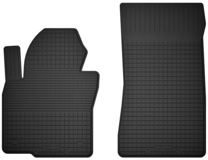 Wielganizator BasicProtect - Auto Rubber Matten - Voor - Mazda 2