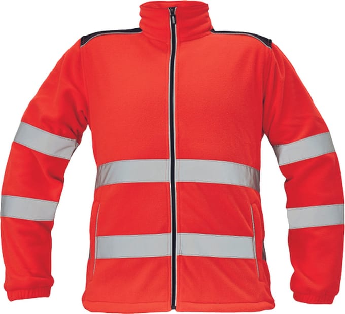 Cerva KNOXFIELD high-vis fleecevest 03010535 - HV Rood - M