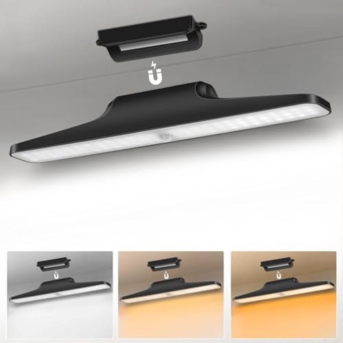 Draadloze LED Keukenlamp met Bewegingssensor - Oplaadbare Onderbouwverlichting voor Kast en Trap