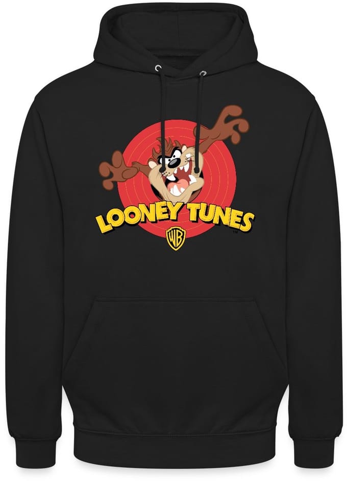 Looney Tunes Tasmanian Devil Hoodie Unisex