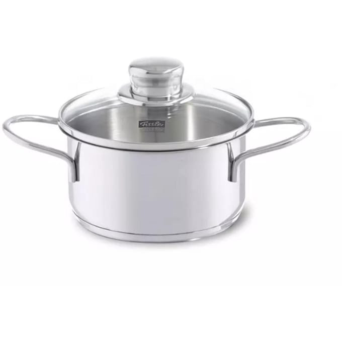 Fissler Snacky Kookpan met Glasdeksel 12cm
