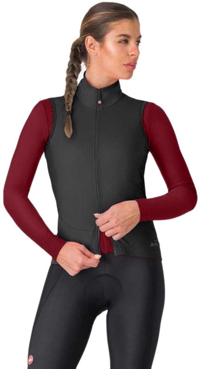 Castelli Perfetto Air Gilet Zwart S Vrouw