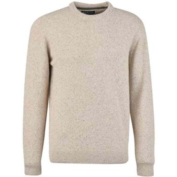 Barbour Trui Lamswol Beige - Maat XXL - Heren