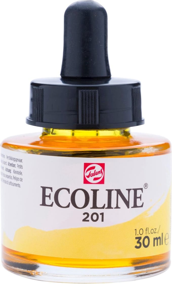 Ecoline 30 ml 201 Lichtgeel