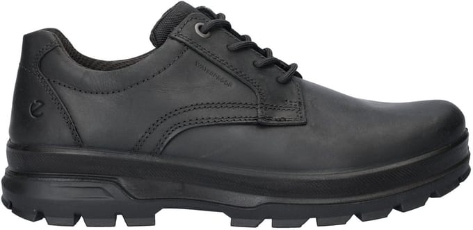 Ecco Rugged Track heren veterschoen - Zwart zwart - Maat 41