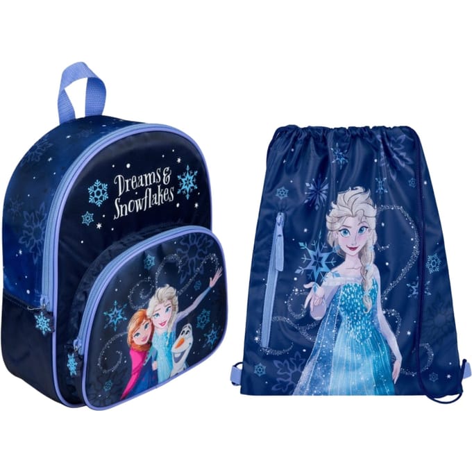 Frozen tassenset; rugzak en gymtas