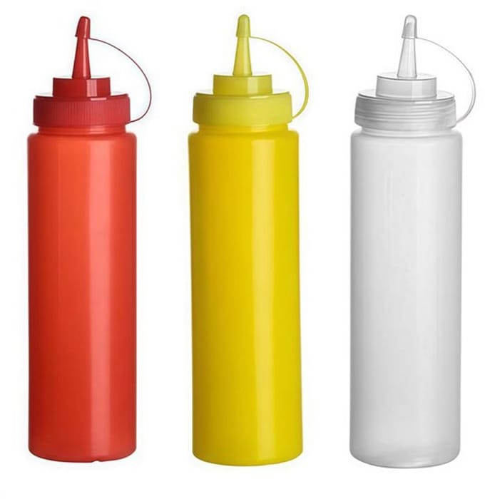 Dailygoody - Herbruikbare Squeeze Flessen - Plastic Flessen voor