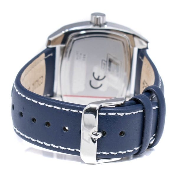 Horloge CHRONOTECH CC7049M-03. Kwarts, Kleur blauw. Man. gray