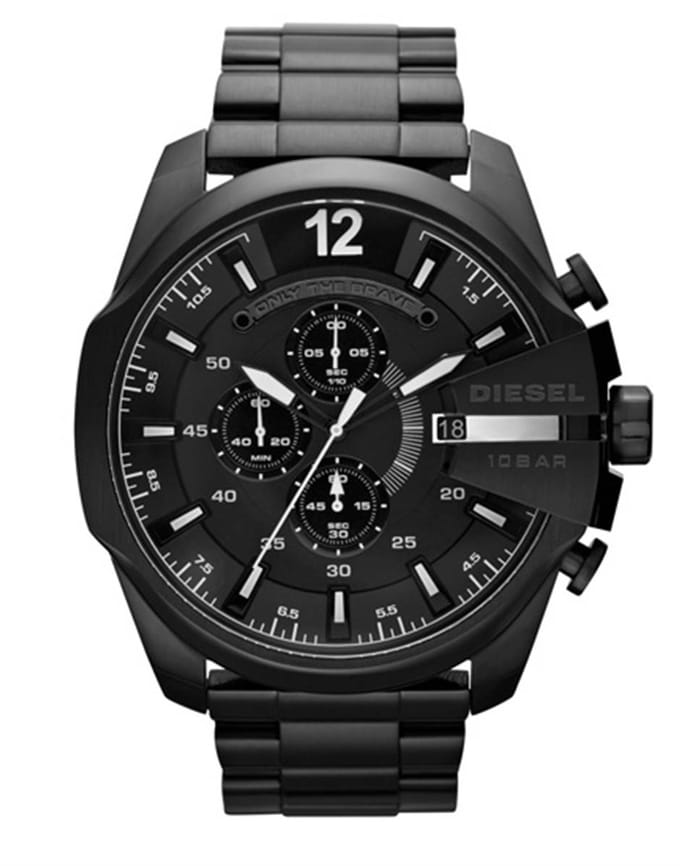 Diesel Master Chief DZ4283 Herenhorloge 51 mm -  Zwart