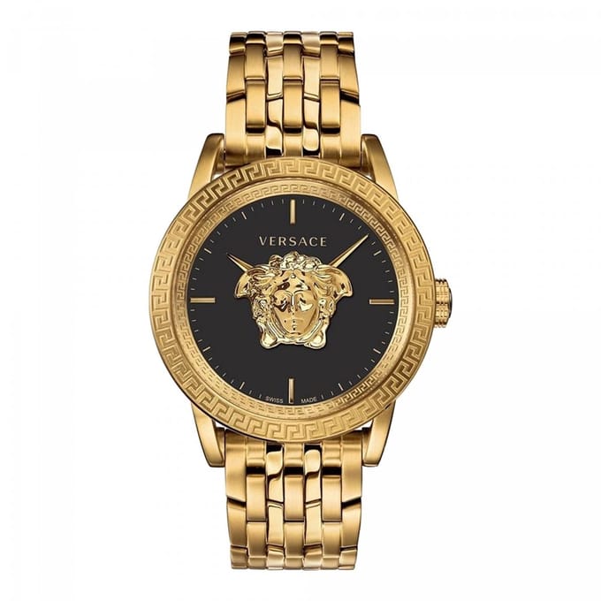 Versace VERD00819 horloge mannen - Roestvrij Staal - goud