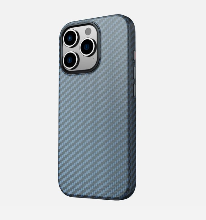 Swissten MagSafe Hoesje iPhone 13 - MagStick Shell Case - Blauw