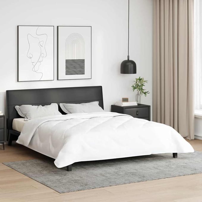 vidaXL - Dekbed - Wit - 260 - x - 220 - x - 4 - cm - Polyester