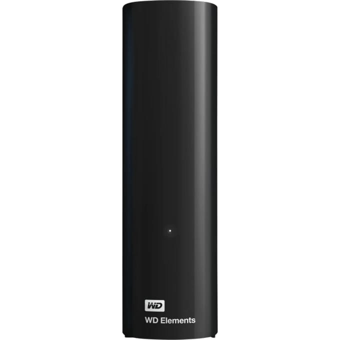 WD Elements 12 TB Externe harde schijf (3,5 inch) USB-A 3.2 Gen 1 Zwart WDBWLG0120HBK-EESN
