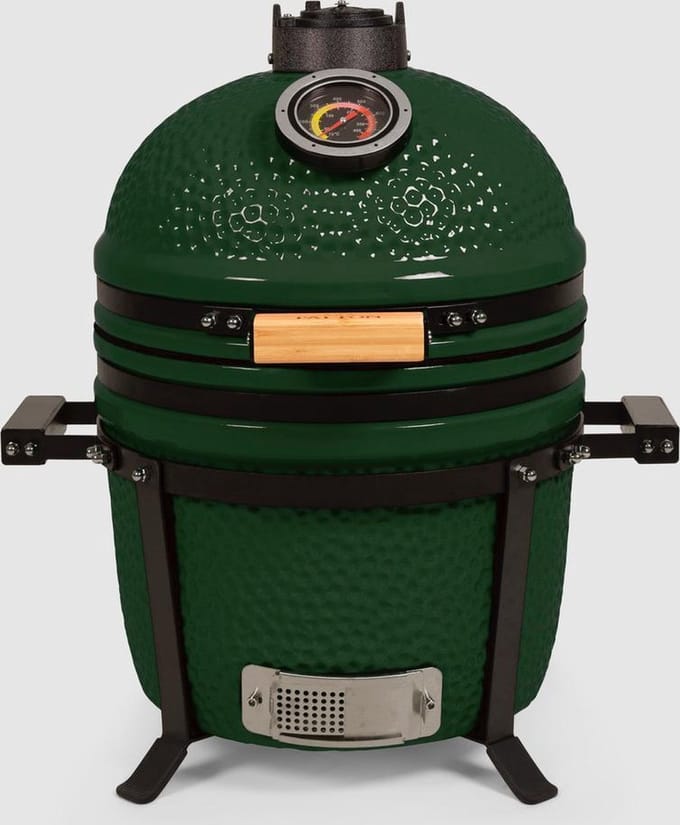 Patton # 1 Kamado Grill Table Chef - 15" - groen