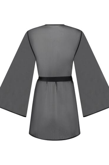 Hunkemöller Mesh kimono Imani Zwart