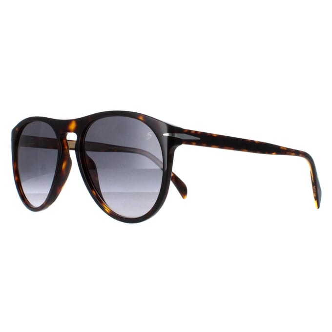 David Beckham DB1008/S 086 9O donker tortoise grijs gradiÃ«nt zonnebril