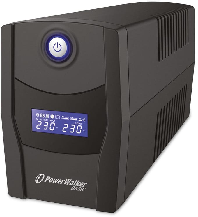 BlueWalker 10121073 - PowerWalker Basic VI STL - 800VA/480W - Line Interactive UPS