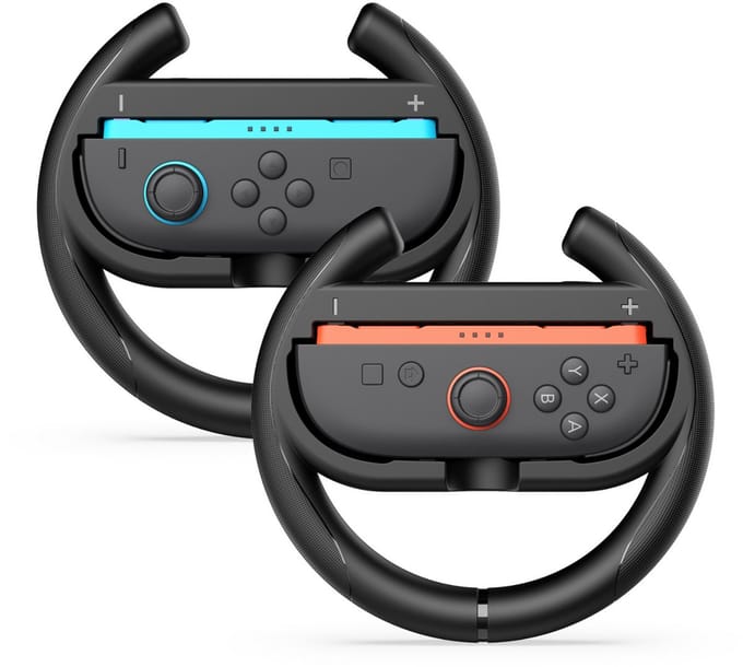 Racestuurwielen voor Nintendo Switch 2 Joy-Con | Set van 2 stuks