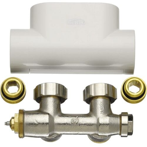 Kermi valve block set corner shape ZV00410001