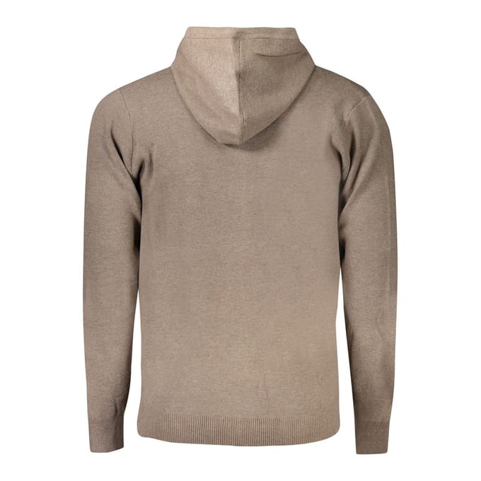 Gebreide Rits Hoodie Casual Stijl