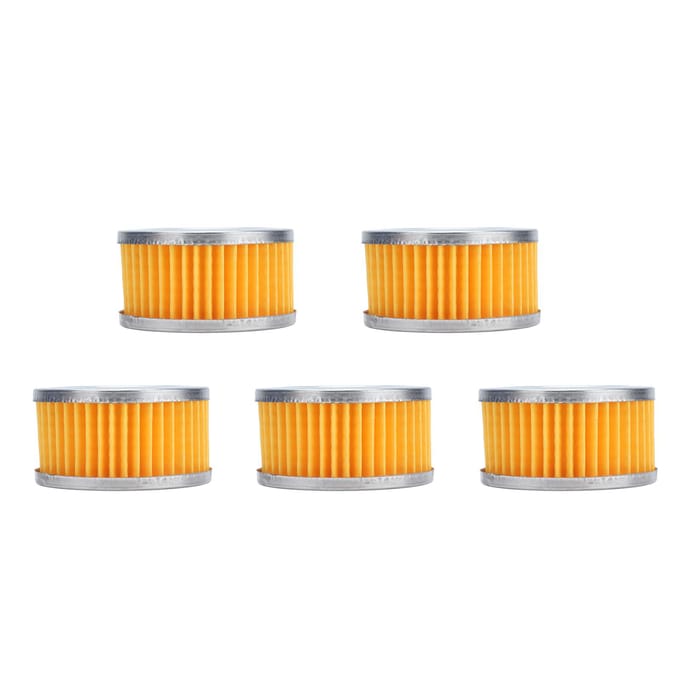 5 Stuks Luchtcompressor Filterelementen Demper Geluiddemper Accessoire Set Kit voor Vervanging