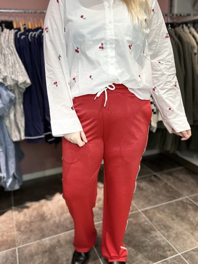 ONLY CARMAKOMA - CARCARMEN STRIPE PANT PNT - Dames - Leggings