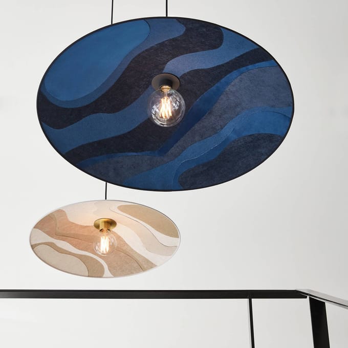 MARKET SET Sonia Laudet Hanglamp 60 cm malachiet nacht