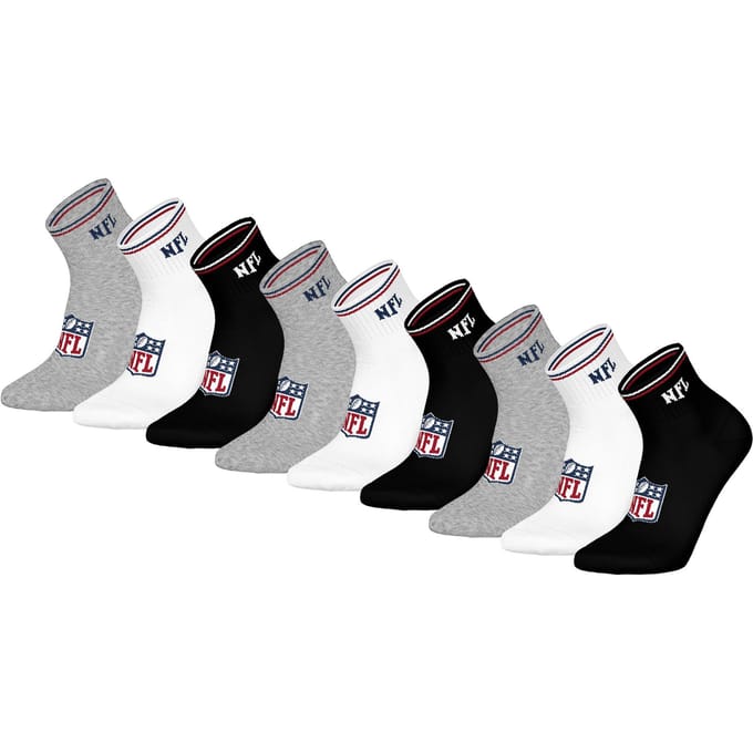 NFL Sokken NFL SHIELD 9Pack Quarter Socks 9-pak
