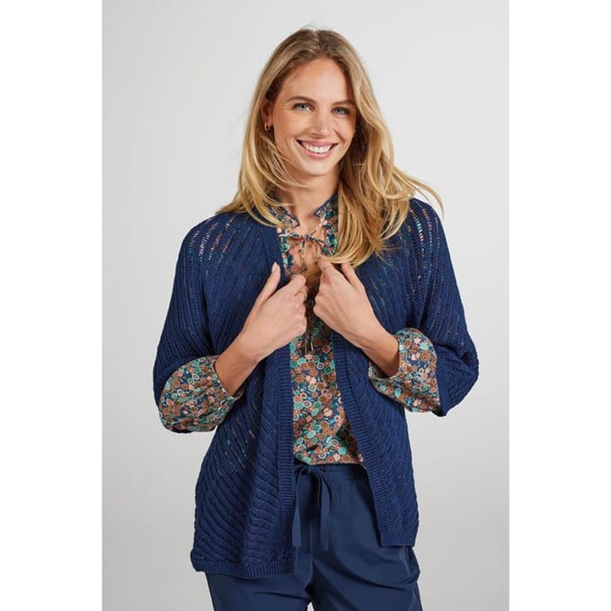 DIDI Dames Cardigan June Dark blue maat 42/44