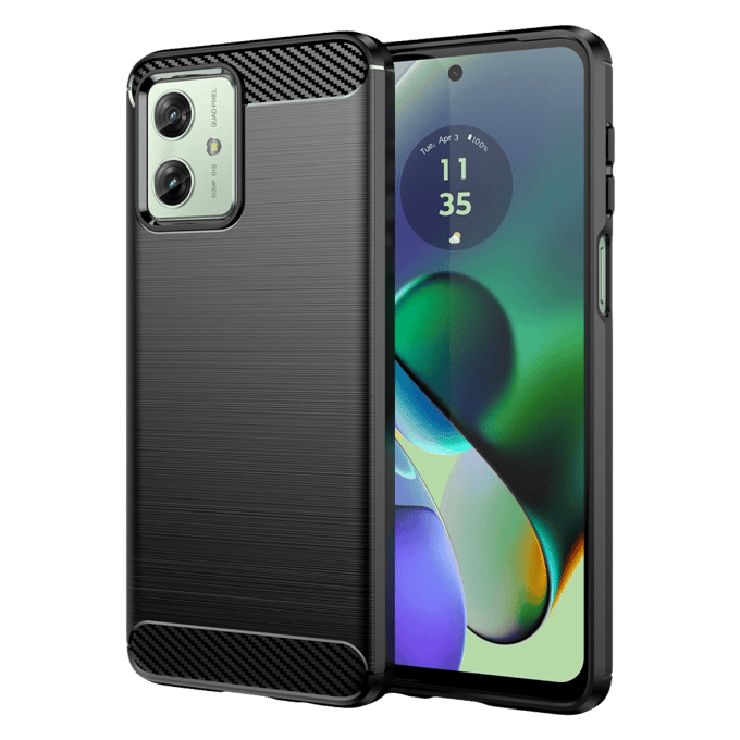 Mocaa Motorola G54 Schokbestendig Hoesje Zwart