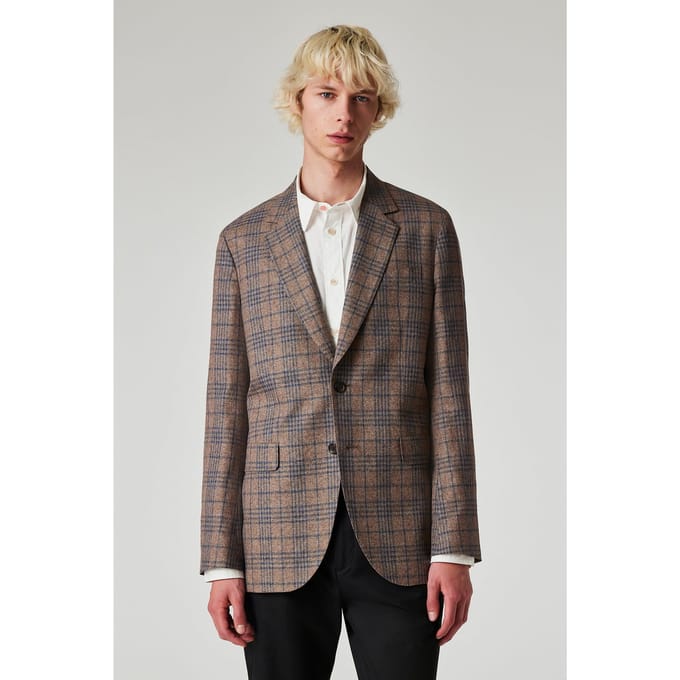 Paul Smith Mens 2 Button Jacket Brown Taglia: 46 | Blazers Outlet | Uomo | Marrone