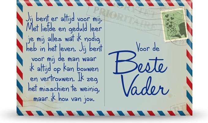 Magneet "Beste Vader"