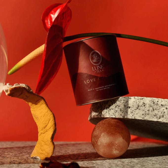 Groene thee Lune Tea Love on Fire, 45 g