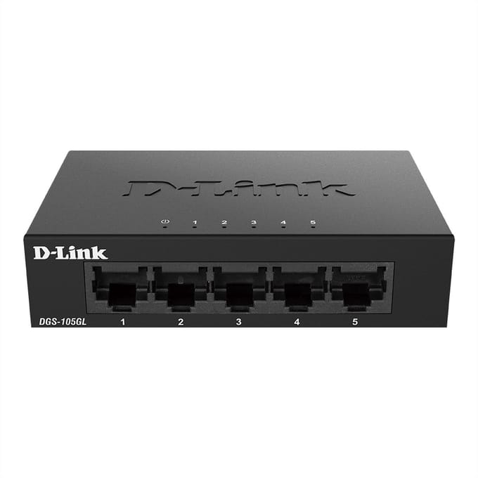 D-Link DGS-105GL/E DGS-105GL/E Netwerk switch 5 poorten 1 GBit/s