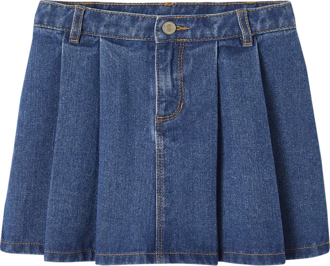 Vertbaudet Meisjesplooirok van jeans